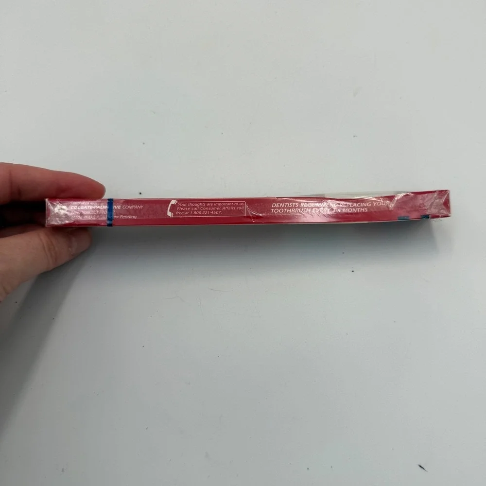 Vintage 70s 80s Colgate Classic Full Head Firm Toothbrush 40 New Sealed